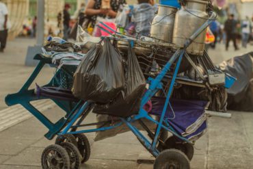 Generations of women adapt trollies and buggies to sell coffee on the streets of San Salvador