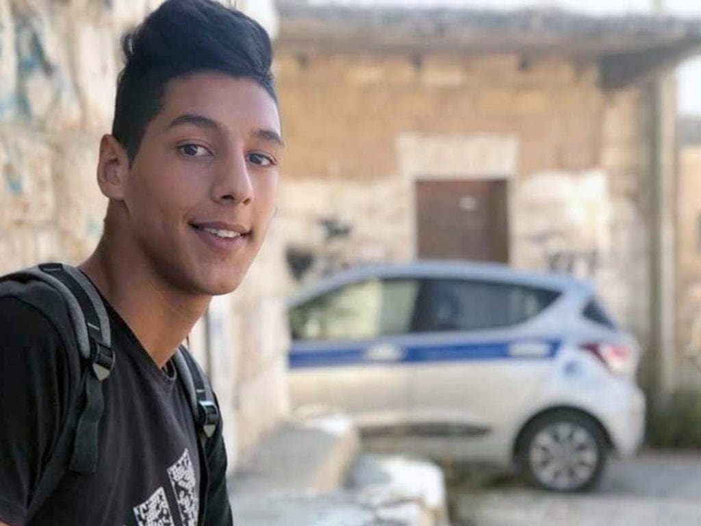 Said Yousef Mohammad Odeh, 16, was shot to death by an Israeli soldier on May 5.