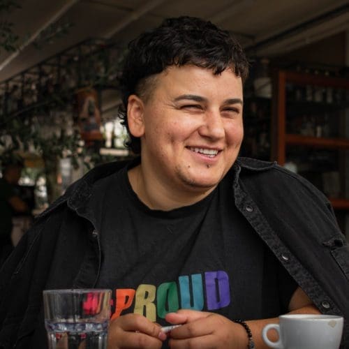 David Hardy trans man in Albania