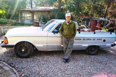 Edmundo Ramos traveled across Argentina in his Ford Ranchero powered solely by waste