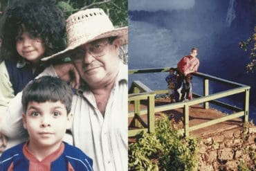 Family photos of Mariano Sopeña along with his father Ángel Sopeña and brothers