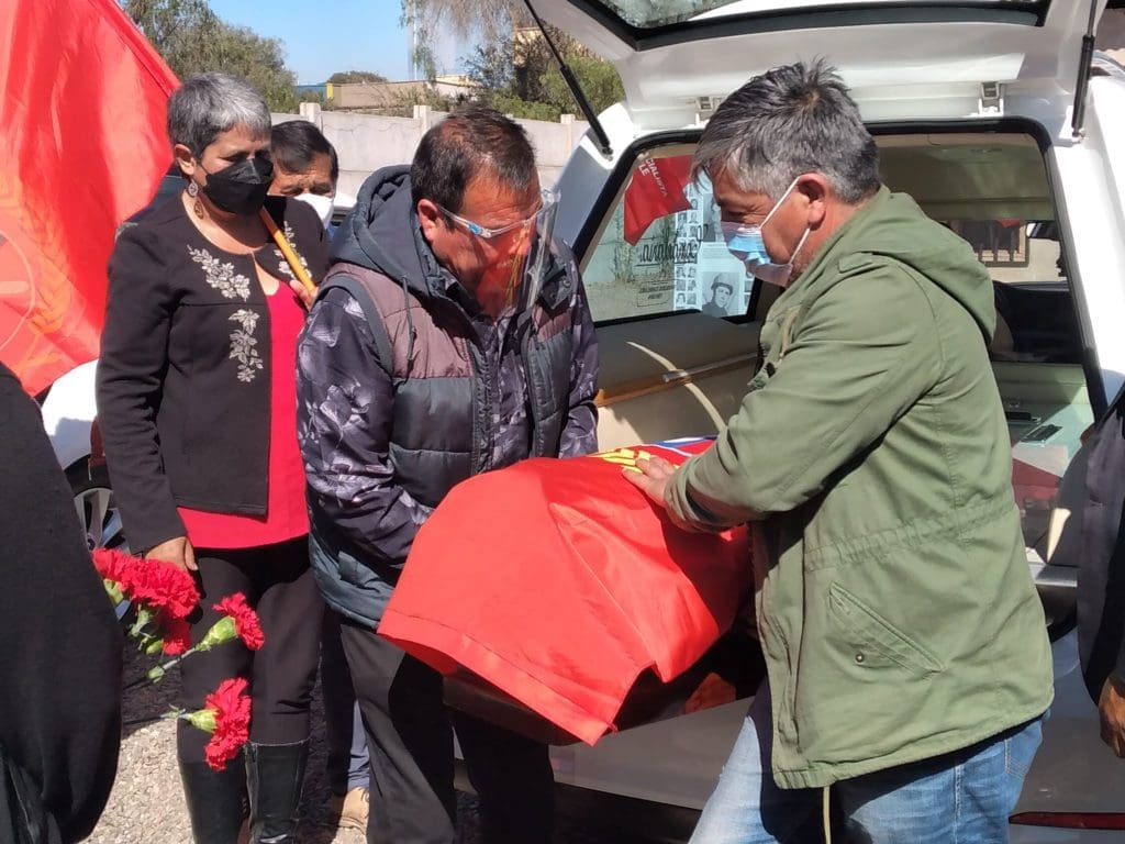 Families of executed political prisoners in Chile receive the remains of loved ones after nearly five decades