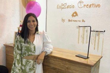 Iliana de Linares Caballero on Aug. 30, 2021, the day she opened her store