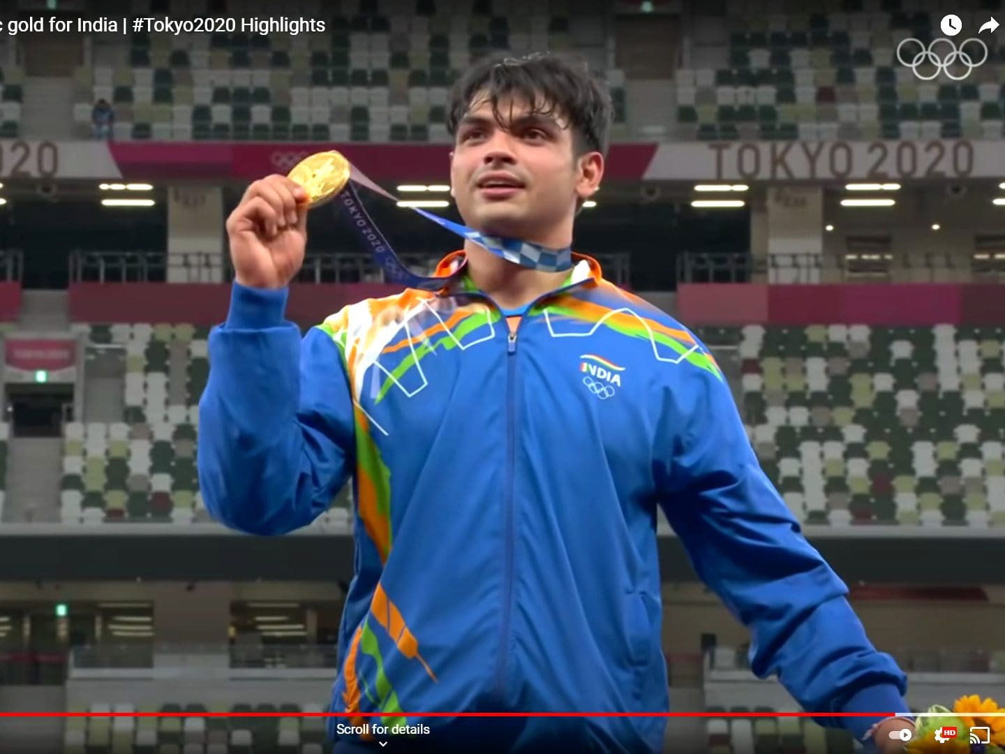 Javelin thrower Neeraj Chopra made history in the Tokyo Olympics by earning India's first gold medal in athletics.