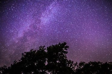 The Milky Way, as seen in dark skies