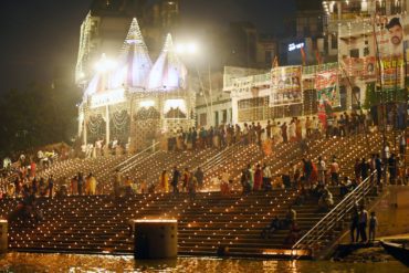 Dev Deepavali is celebrated in the historic city of Varanasi in India