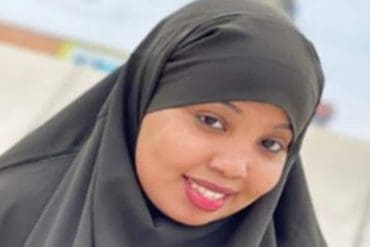 Hafsa Lukman, la empresaria somalí que fue secuestrada. | Policía de nairobi