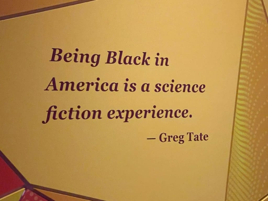 A photo Ms. Roberts took of one of her favorite quotes at the Black History Museum in Washington, D.C.